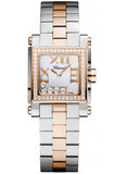 Chopard,Chopard - Happy Sport - Square Mini - Stainless Steel and Rose Gold - Watch Brands Direct