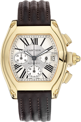 cartier roadster watch gold