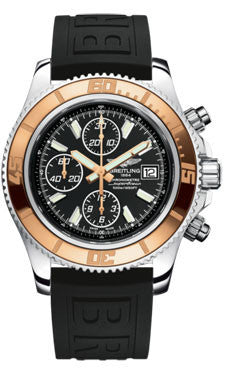 Breitling - Superocean Chronograph II Abyss White Steel and Gold