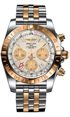 Breitling - Chronomat 44 GMT Steel and Gold on Bracelet