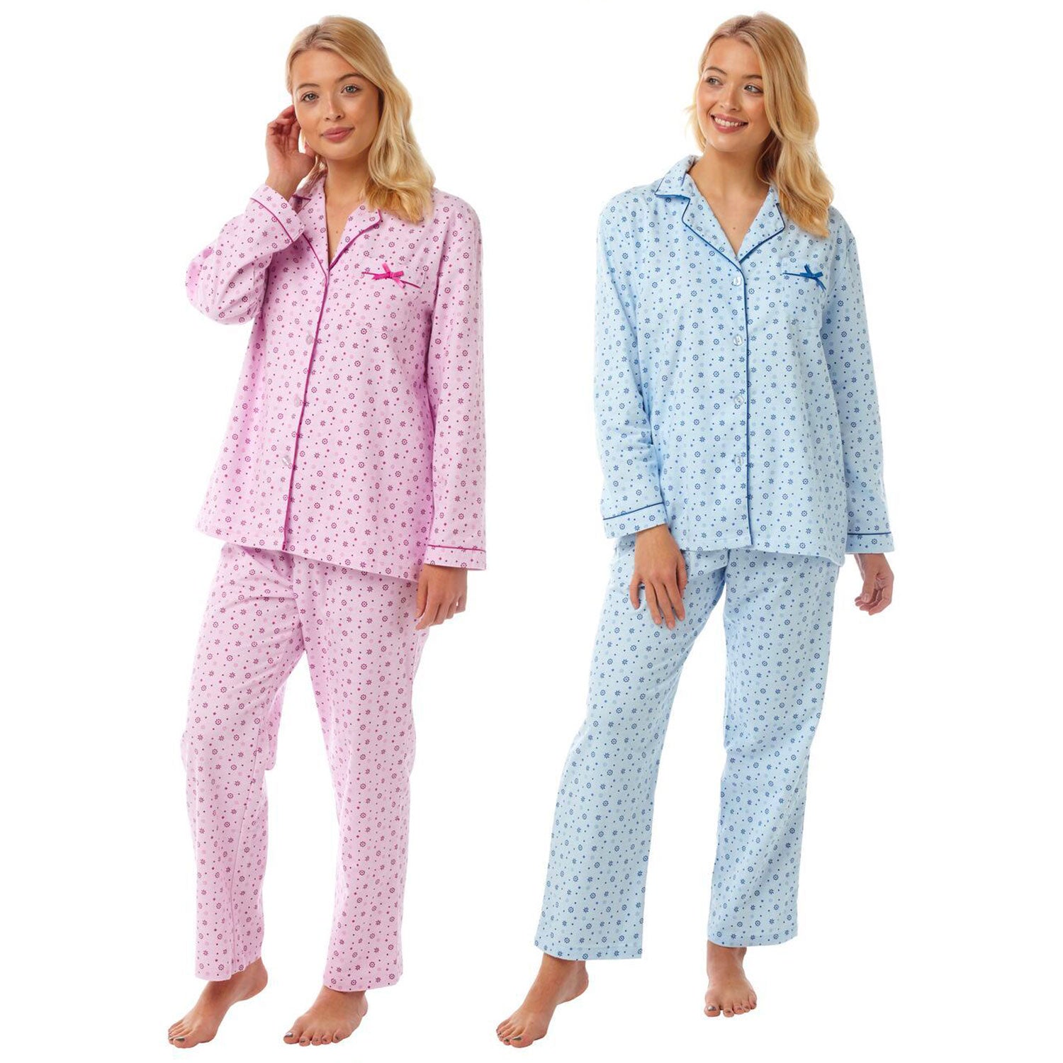 Traditional Style Luxury Winceyette Womens Pyjamas