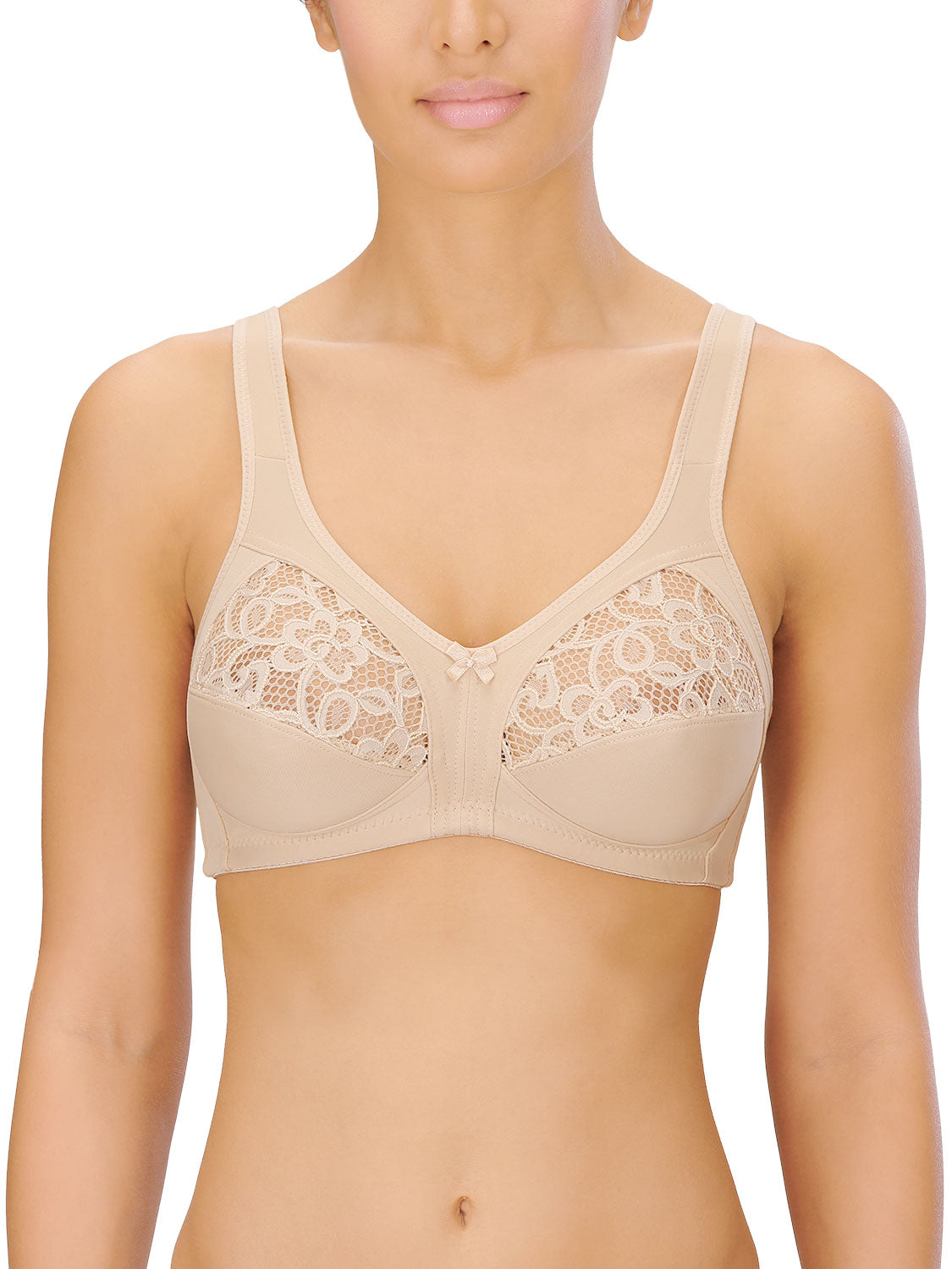 Naturana Soft Cup Firm Control Bra Nude Up to F Cups Style 5046