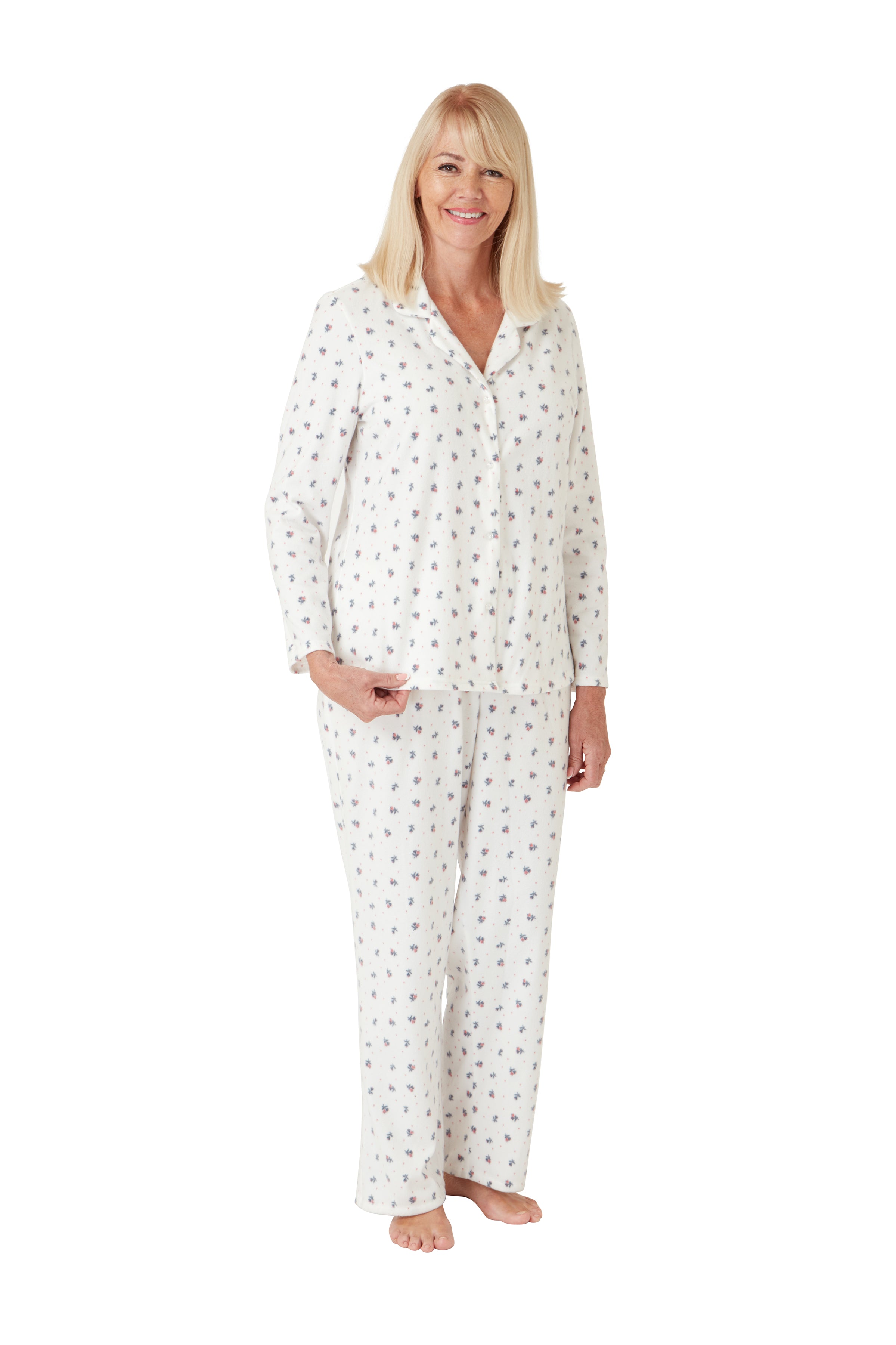 Supersoft Micro-fleece Traditional Style Pyjamas