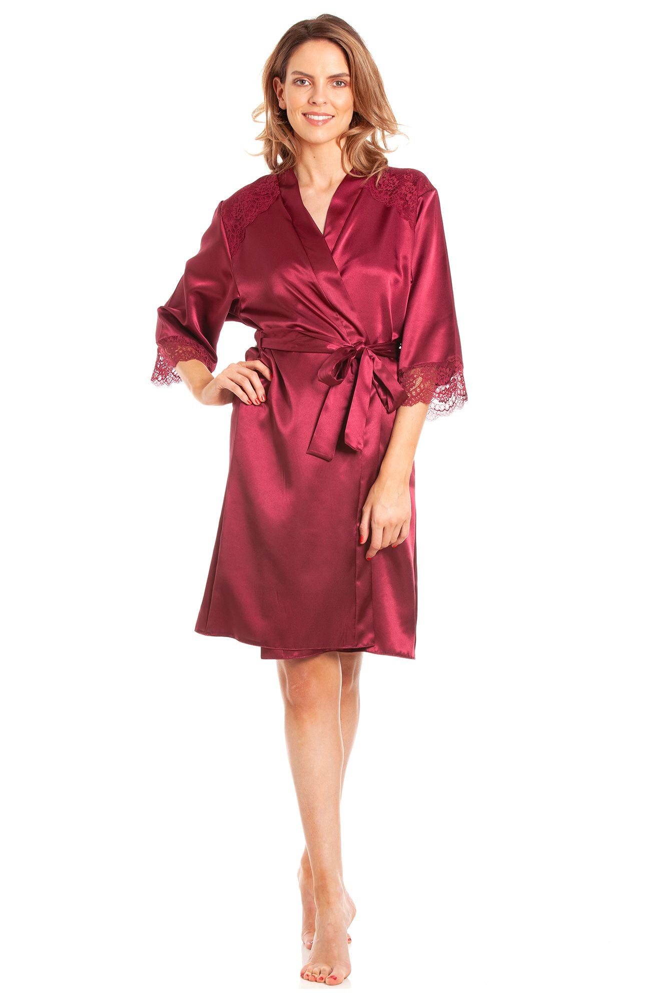 SALE British Made Short Length Satin Wrap