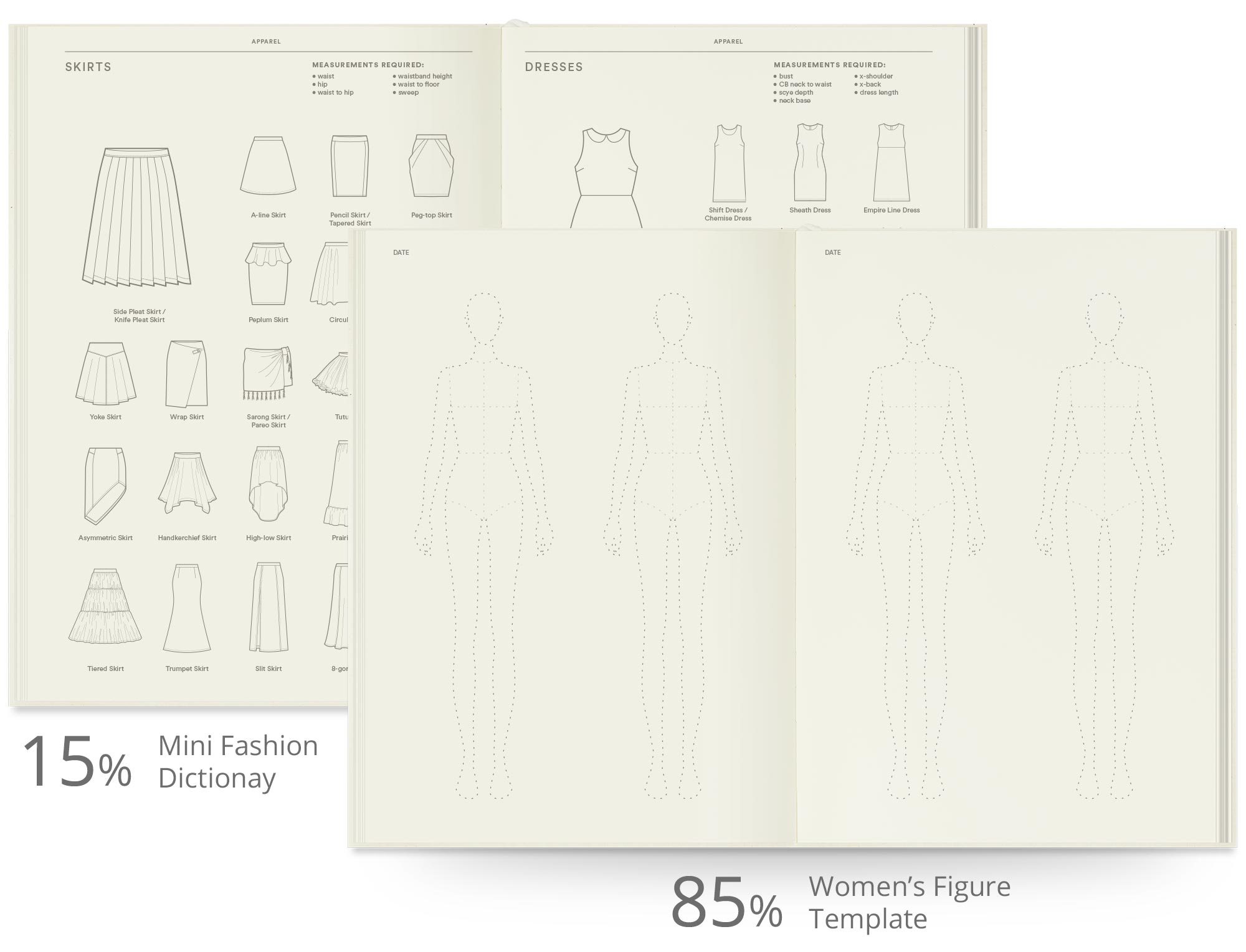 Womenswear Sketchbook A5 – Fashionary