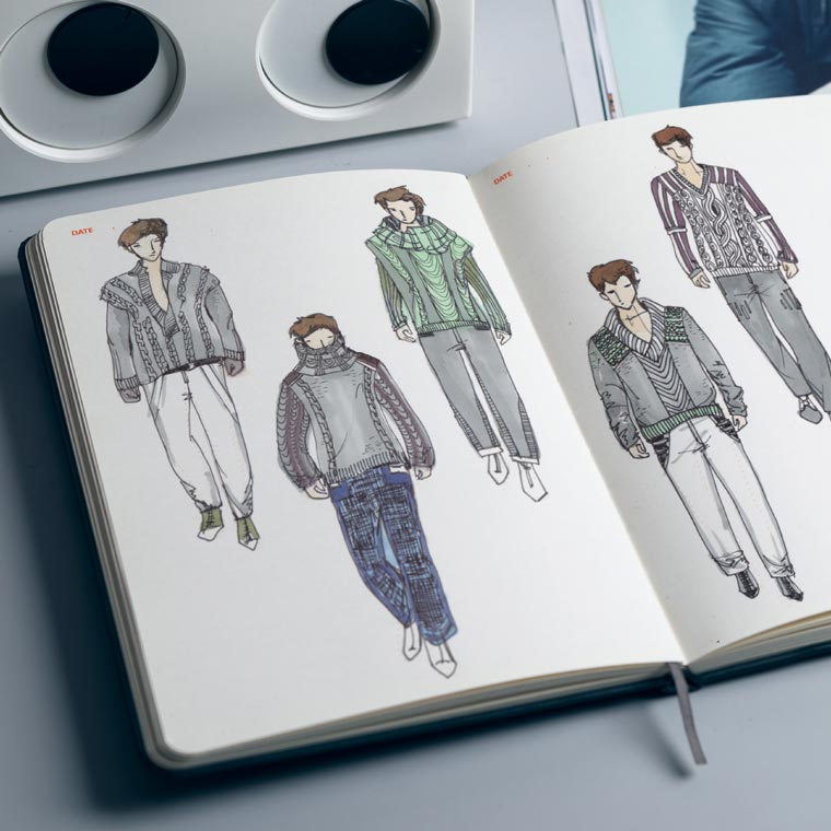Fashion Designer Sketches Men