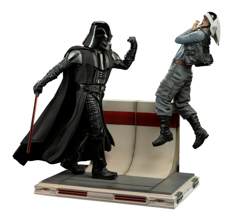 Darth Vader: Rogue One: Battle Diorama Series: Iron Studios Iron – Planet  Action Figures