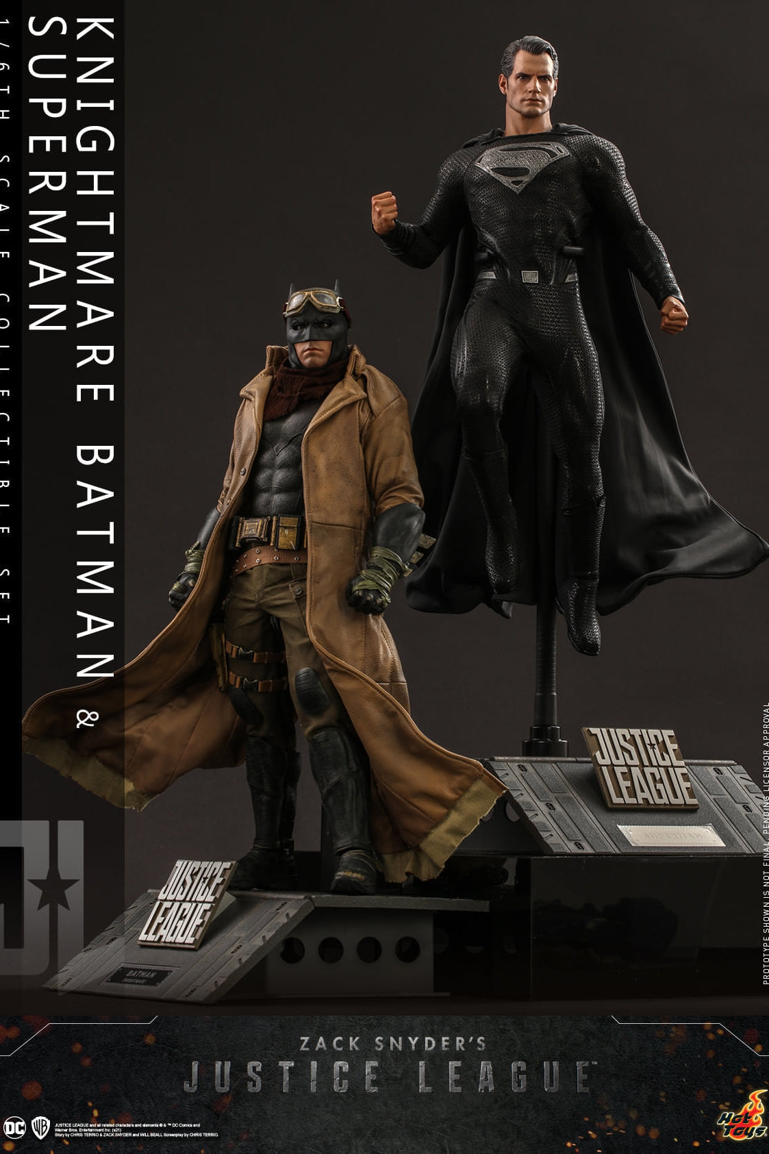 Nightmare Batman & Superman Set: DC Comics: Justice League: Snyder Cut:  TMS038 | Planet Action Figures