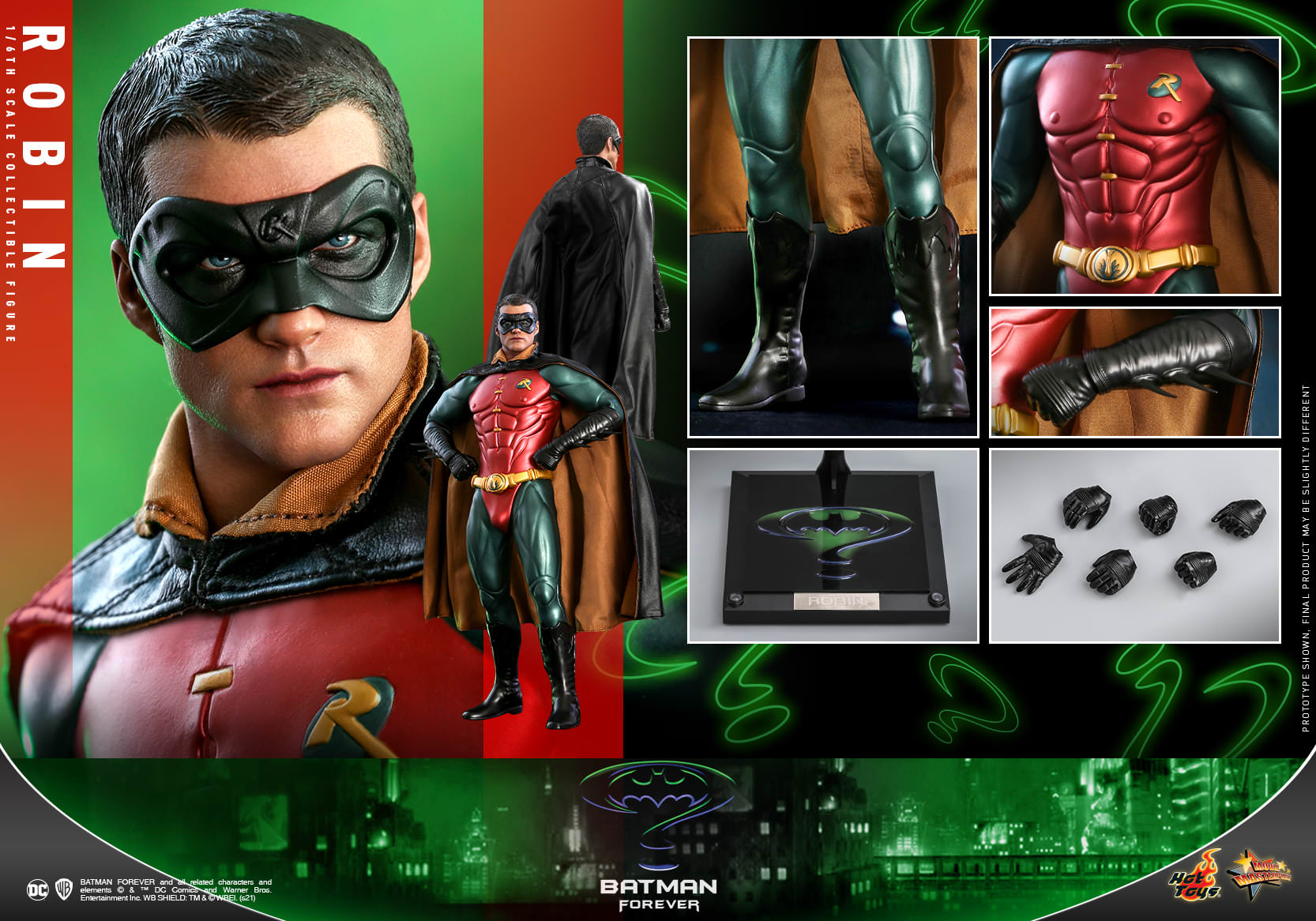 Robin: Batman Forever: MMS594: DC Comics | Planet Action Figures