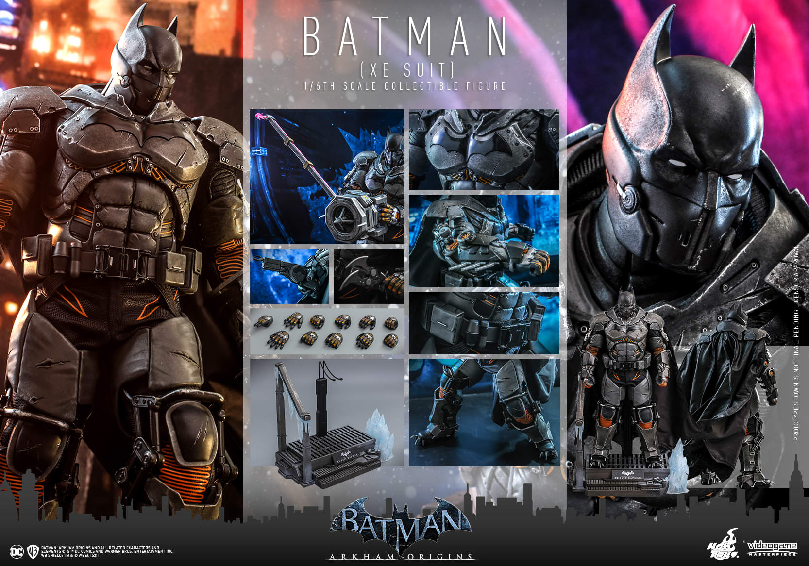 Batman: XE Suit: Arkham Origins: DC Comics: VGM52 | Planet Action Figures