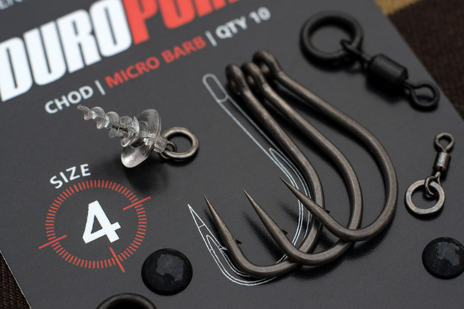 Duropoint Chod hooks are brilliantly suited to the Clone Rig.
