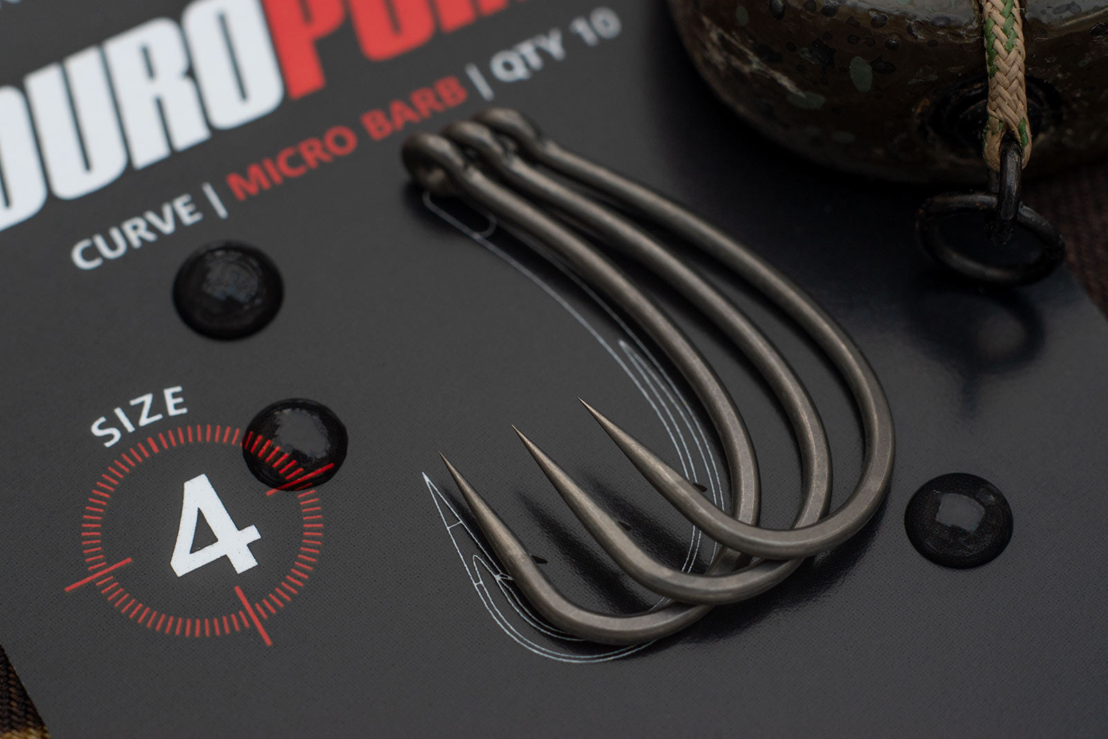 Duropoint Curve shank hooks - the ultimate spinner rig hook