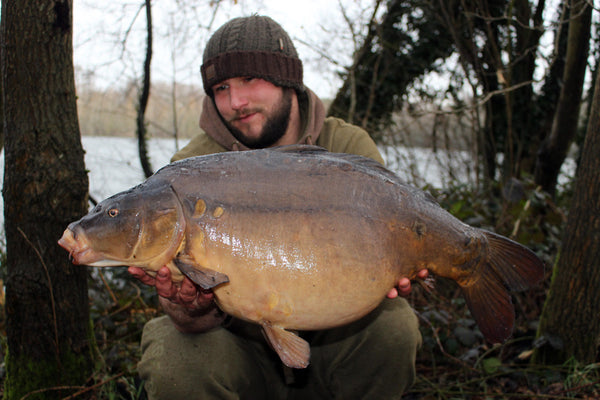 Another deep bodied Mirror carp for Liam Gingell