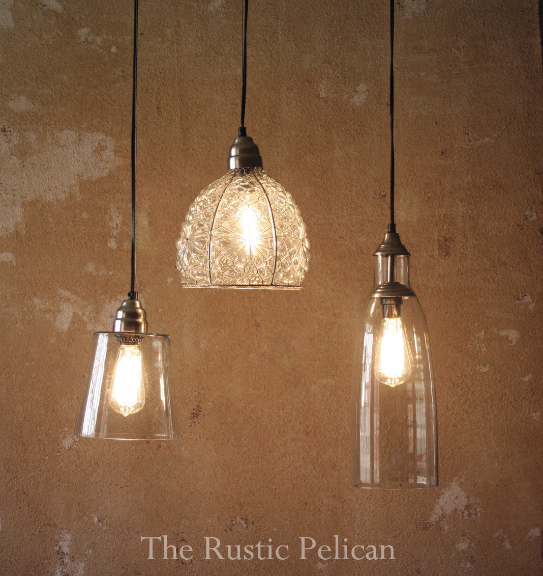 rustic pendant lighting