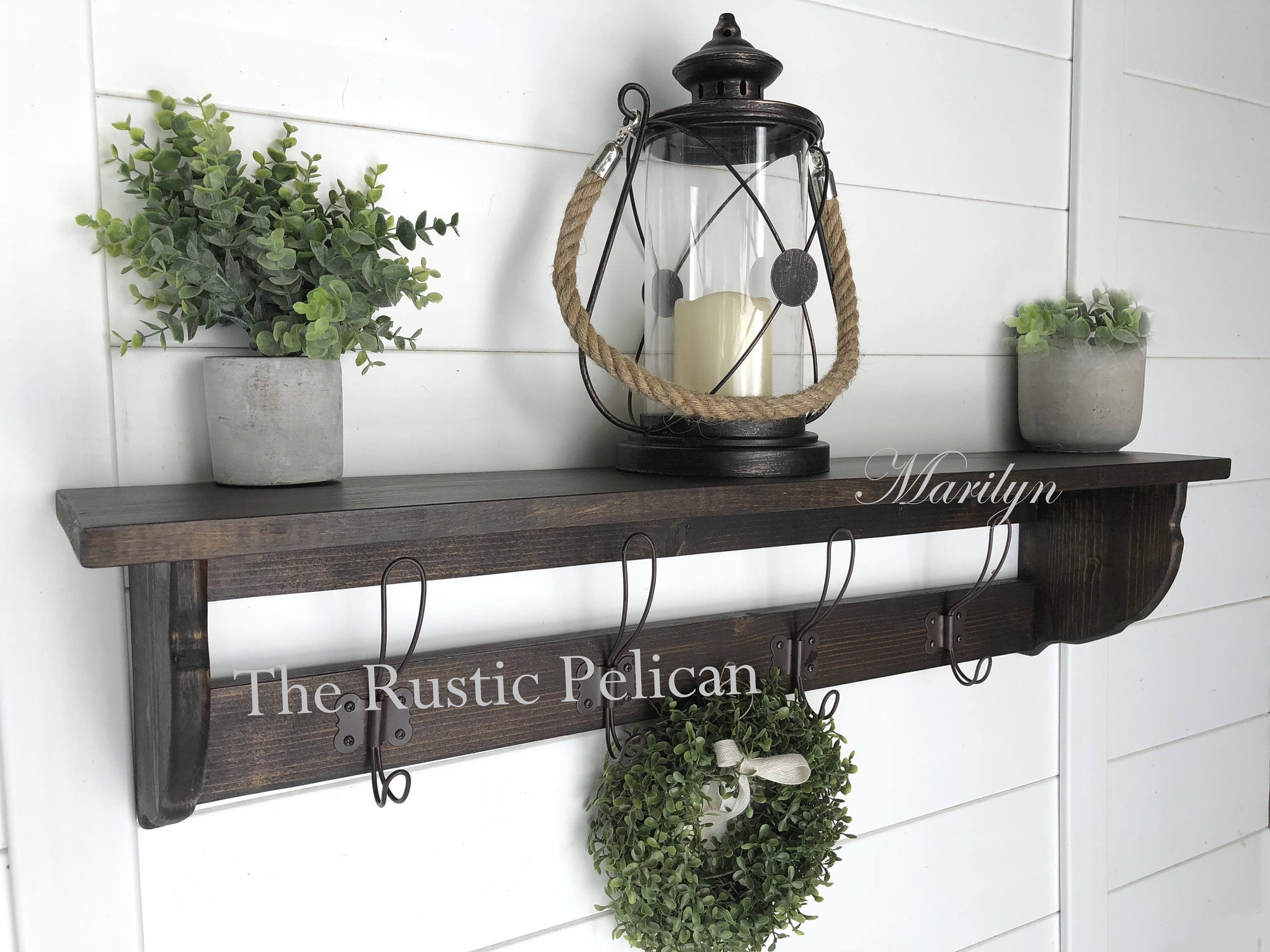 entryway coat rack with shelf