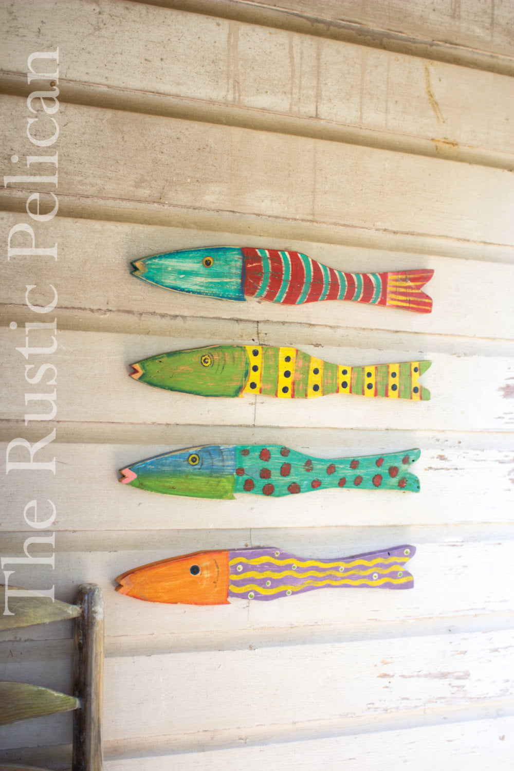 Sale-Fish-Beach-Decor-Nautical-Wall Art-Coastal Home Decor-Set of