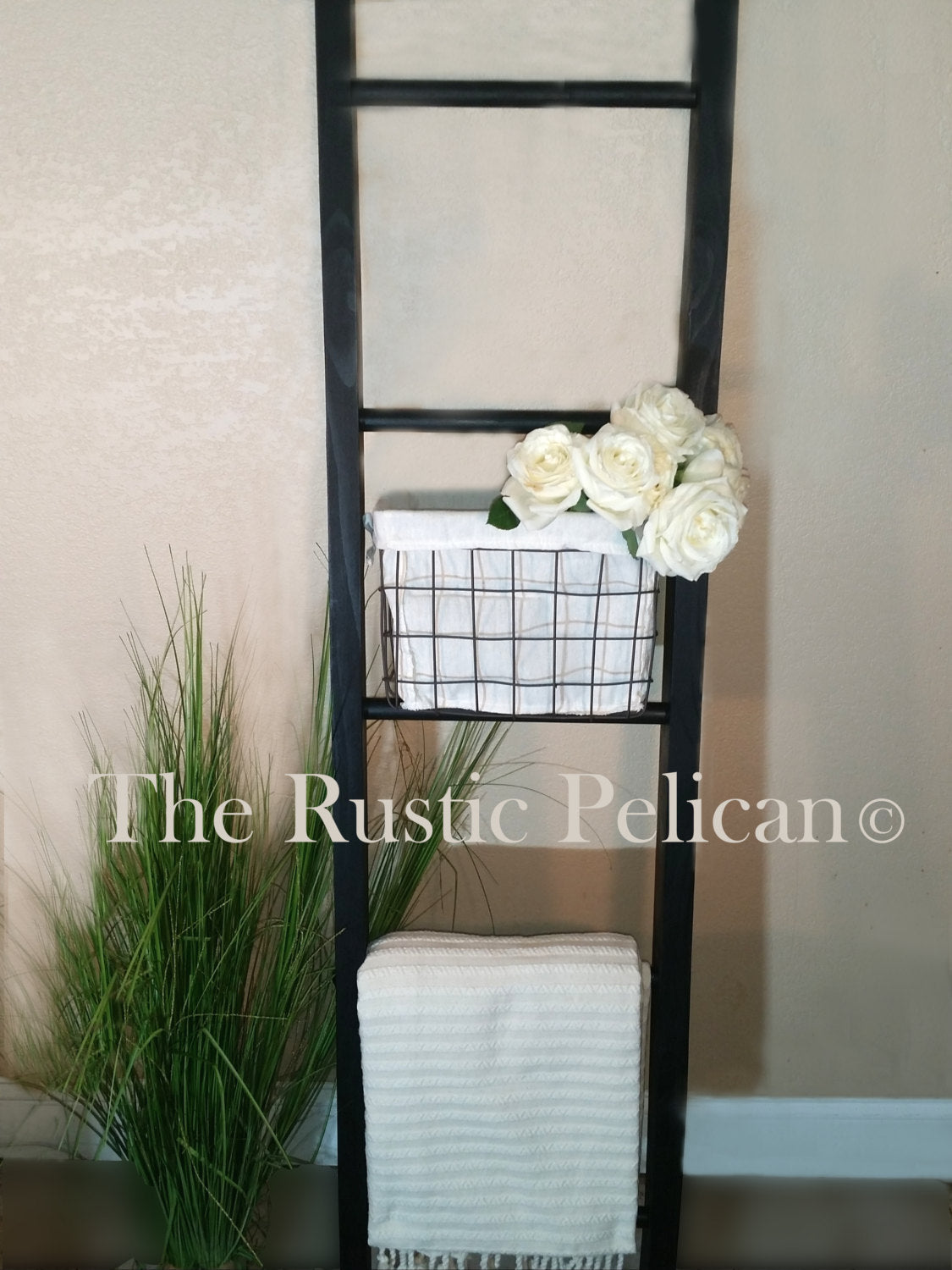 Refined Farmhouse Towel/Blanket Rack