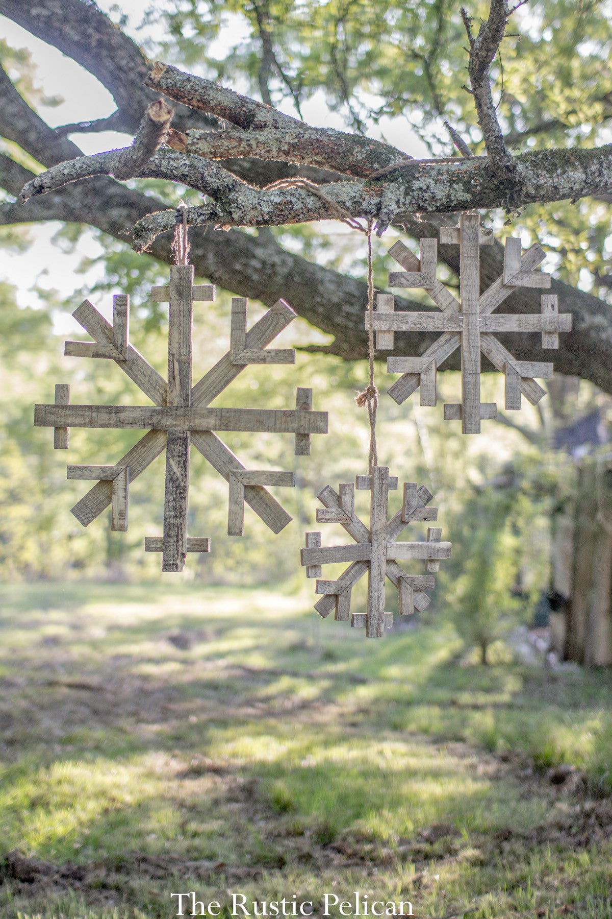 Large Wood Snowflakes - Design #2 – Urban Farmgirl