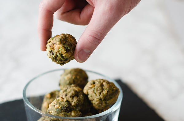 Protein Packed Spinach Balls