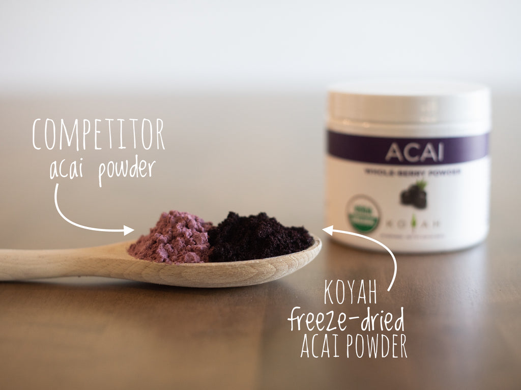 acai powder