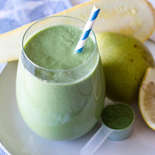 Rich creamy zesty detoxing smoothie