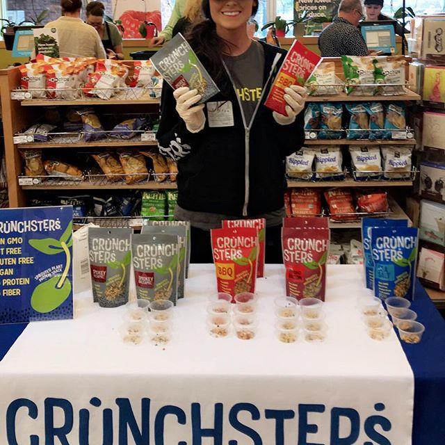 Crunchsters taste testing table