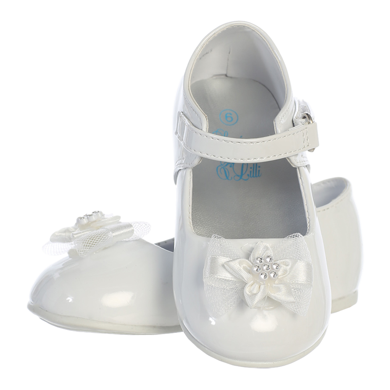 white dress shoes for infant girl