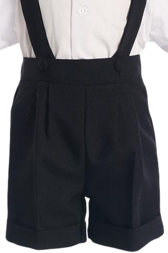 baby suspender shorts