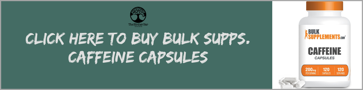 Bulk Supplements Caffeine Capsules