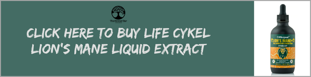 life cykel lion's mane mushroom liquid extract