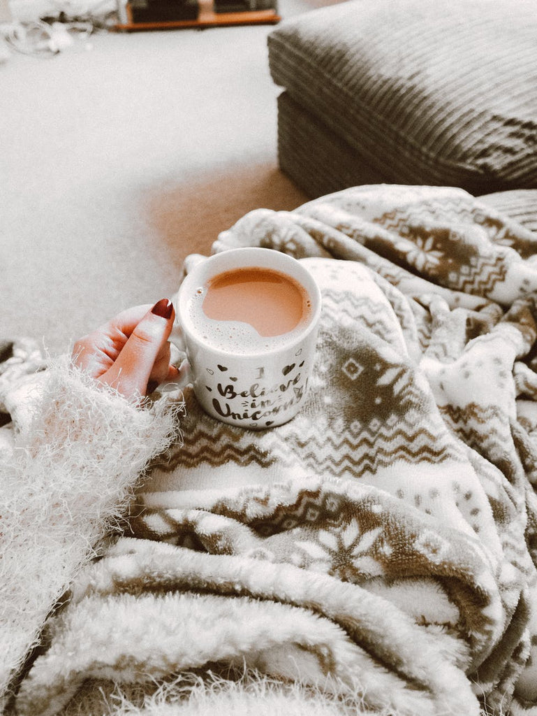 Hot chocolate in bed