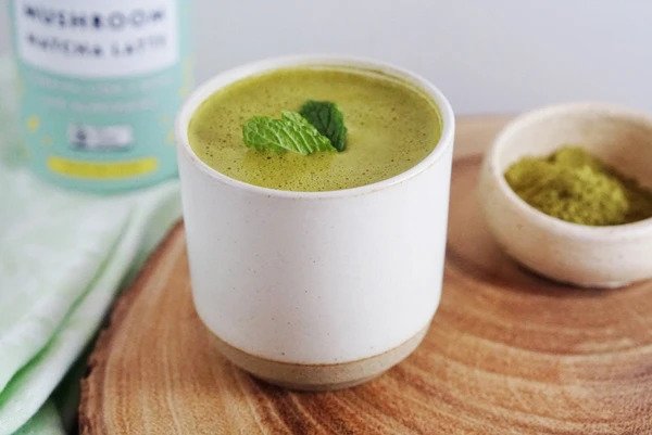 matcha mushroom