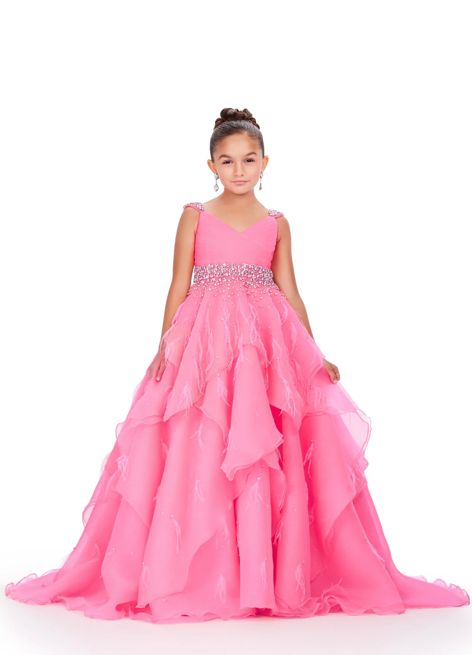 Girls Fashion Pink Gowns, Size: S, M and L at Rs 1995 in New Delhi