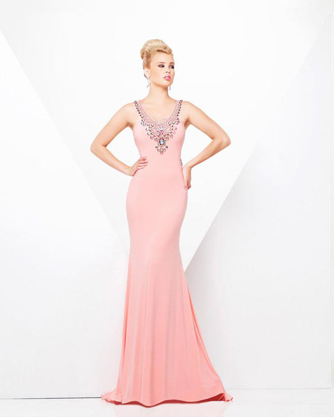 Tony Bowls Prom Dresses Peach