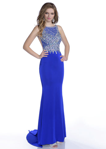 royal blue pageant gowns