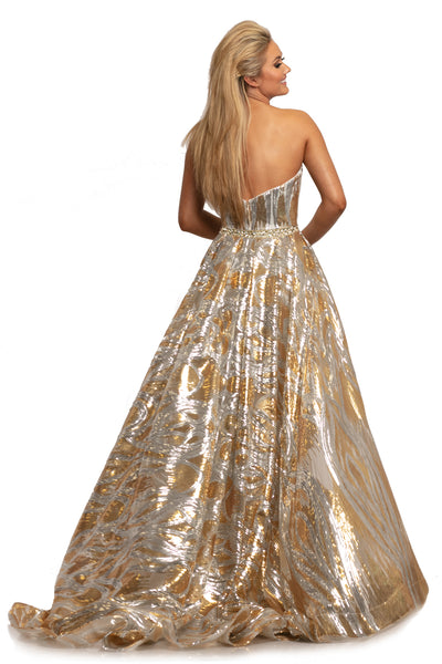 Johnathan Kayne 2025 Sequin Convertible Pageant Dress Prom Mermaid Bal ...