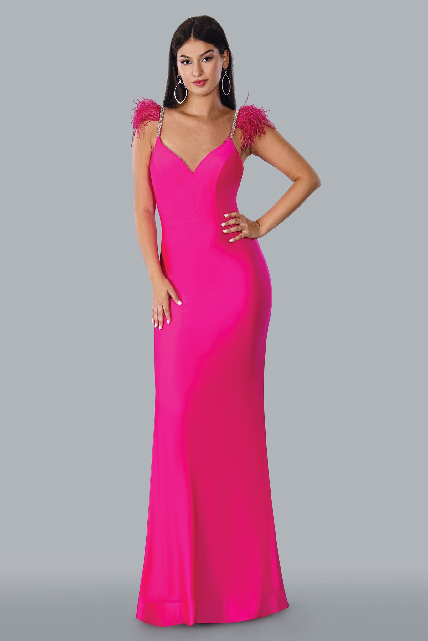 Fuchsia Pink Ball Gown Quinceanera Dress Sweetheart Beading Prom Dress –  Siaoryne