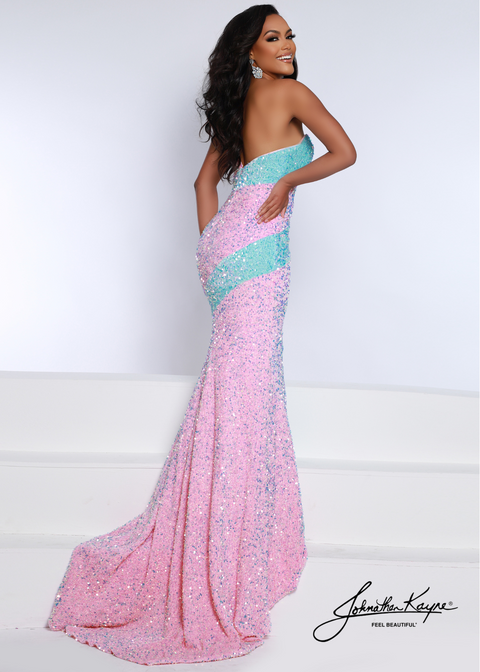 Johnathan Kayne 2890 - Strapless Heat set Stone Embellished Prom Gown –  Couture Candy