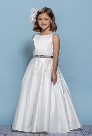 bling flower girl dresses