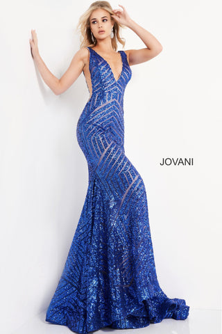 jovani pageant plunging