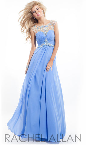 periwinkle blue formal dress