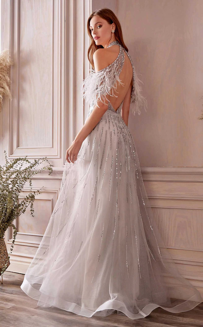 T252009 Alyssa - Whimsical English Netting and Lace A-line Gown