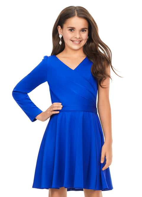 Ashley Lauren 8173 Kids Tweed Cocktail Dress with Jacket – Glass Slipper  Formals