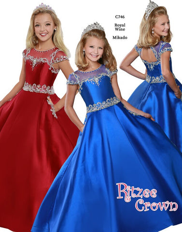 size 8 pageant dresses