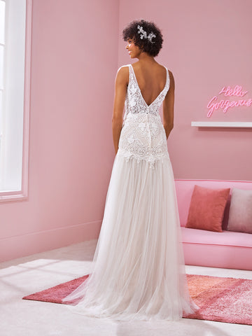 pronovias boho dress