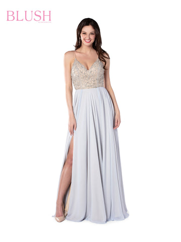 blush prom dresses for cheap
