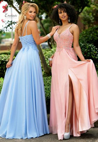 periwinkle blue homecoming dress