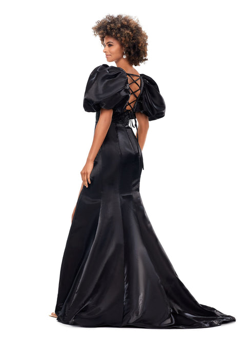 Jovani 37624 Long Prom Dress Fitted Embellished Stones Corset High Sli –  Glass Slipper Formals