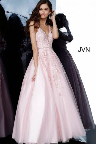 jovani pink ball gown