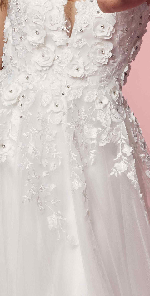 moonflower23: Giselle's wedding dress made with